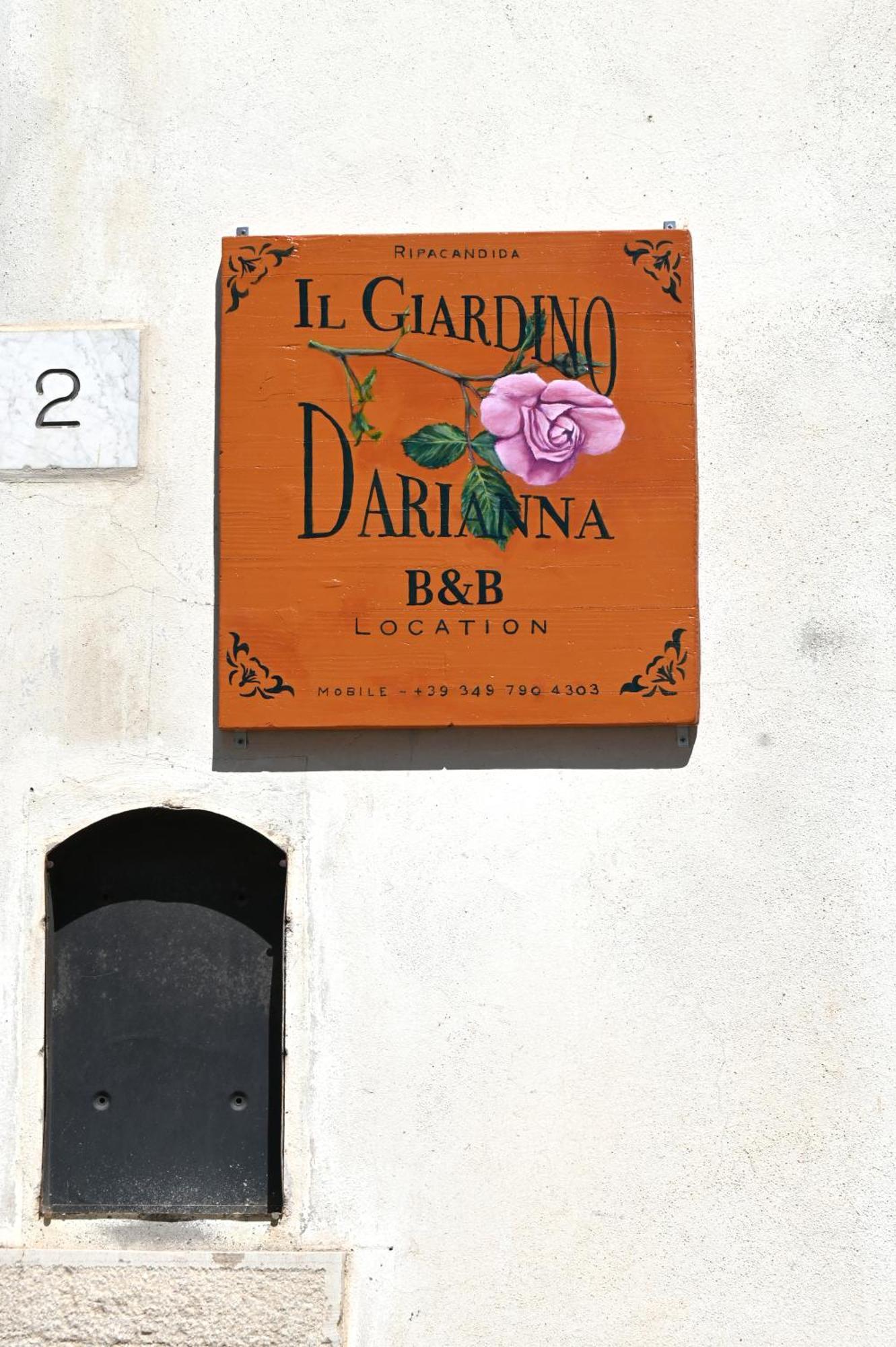 Bed and Breakfast Giardino Darianna à Ripacandida Extérieur photo